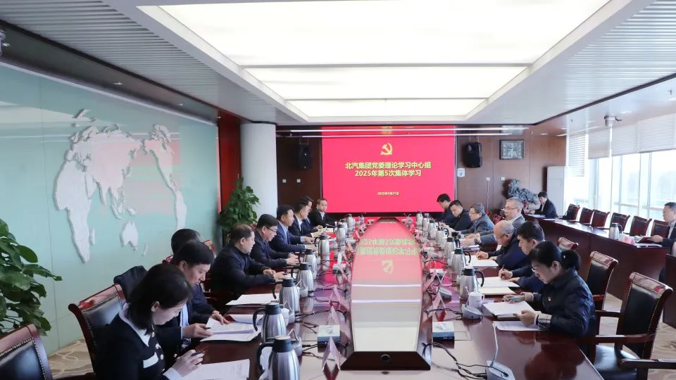 总集团党委理论学习中心组传达学习全国两会精神